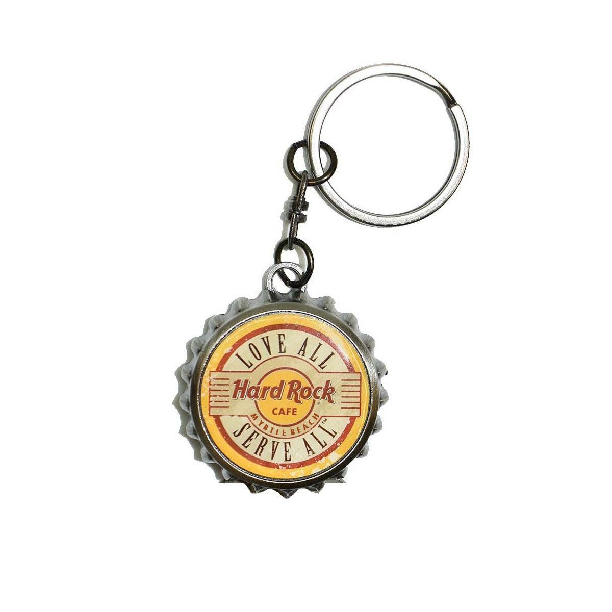 Bottle Cap Keychain with Hidden Opener image number 2